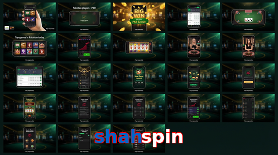 Main screen of Shahspin bet page for PK players